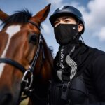 Equestrian Performance Face Covering custom product sample, view 1