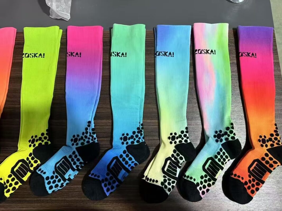 Gradient Grip Performance Socks custom product sample, view 1