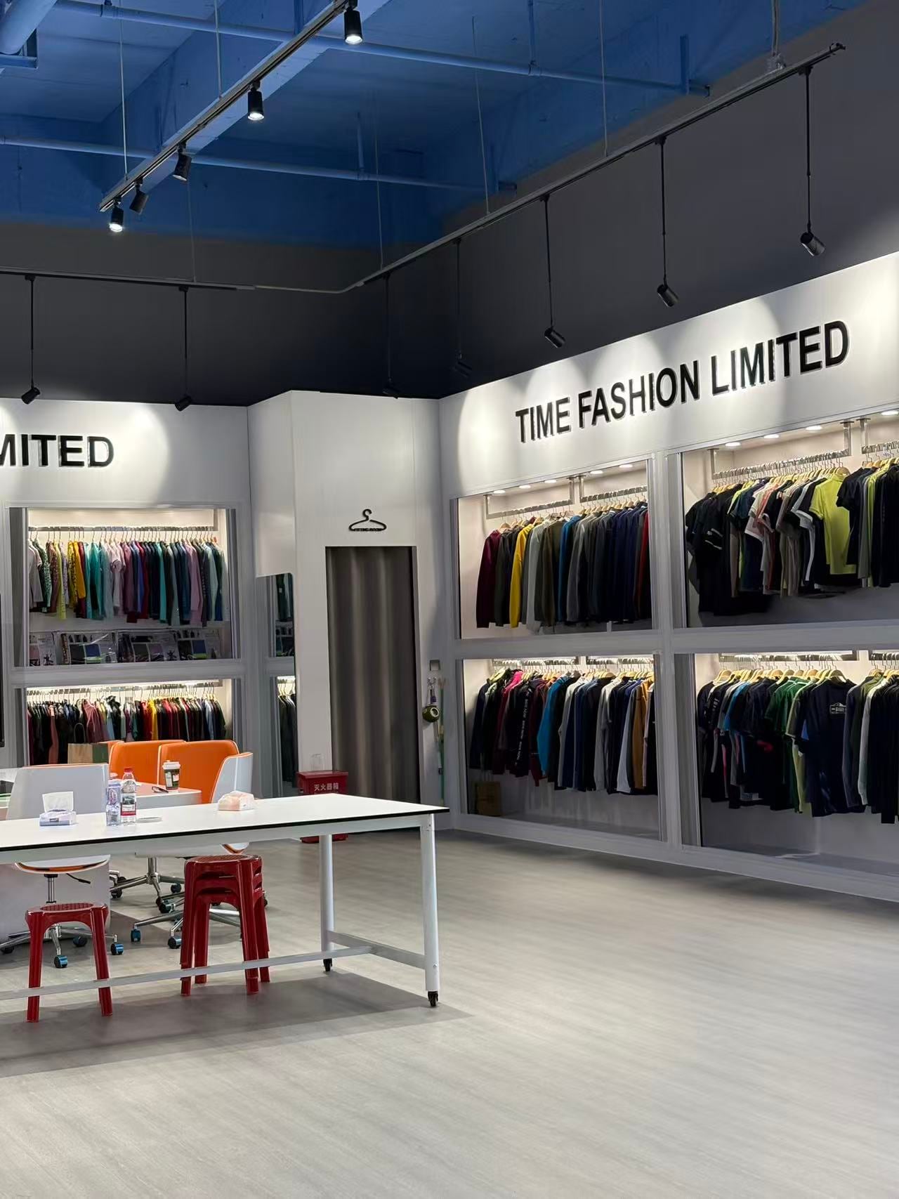Time Fashion Limited showroom and apparel collections