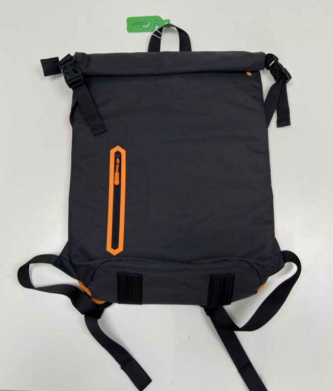 Roll-Top Recycled Laptop Backpack custom product sample, view 2
