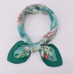 Custom recycled silk scarf