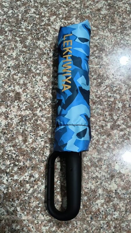 Custom compact branded umbrella